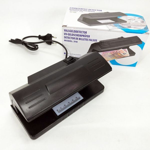 Детектор валют ультрафиолетовый Counterfeit Money Detector UV Ultraviolet Light 318 00012725 фото
