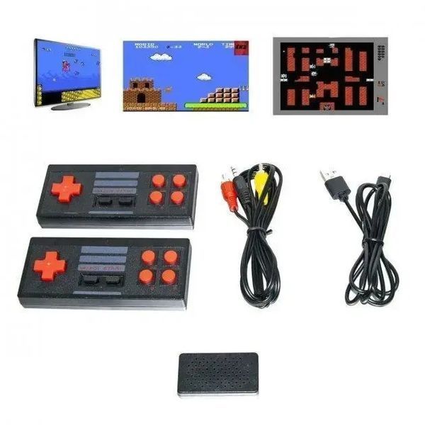 Приставка на 620 игр extreme mini game box с джойстиками 00017520 фото