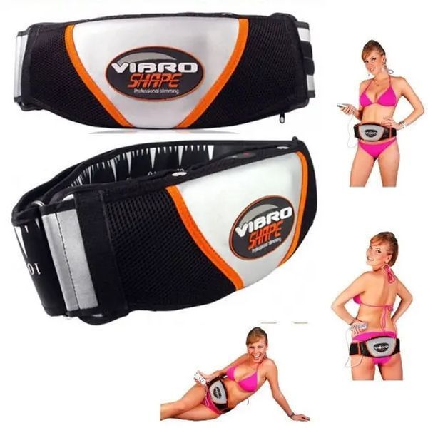 Пояс массажный для похудения с эффектом сауны vibro shape 00015645 фото