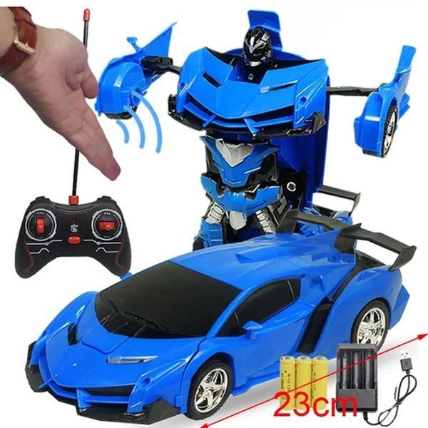 Машинка трансформер Автобот Lamborghini Robot Car на радіокеруванні 2в1 00016398 фото