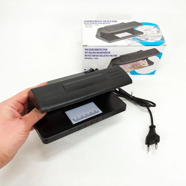 Детектор валют ультрафиолетовый Counterfeit Money Detector UV Ultraviolet Light 318 00012725 фото