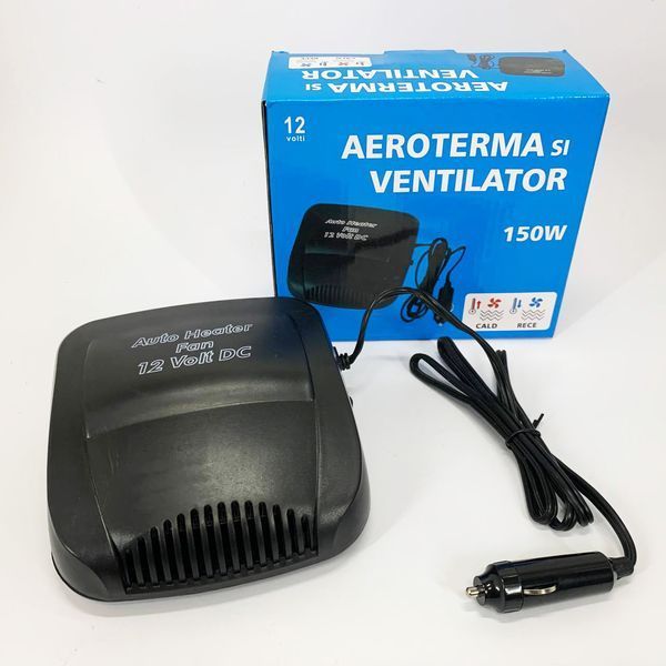 Дуйка автомобильная CAR FAN CF-702 - Портативный автомобильный обогреватель салона от прикуривателя, автодуйка 00016897 фото