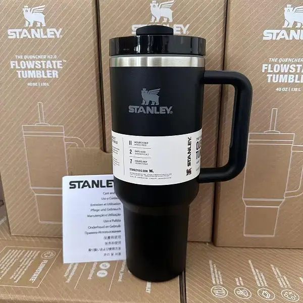 Термочашка Stanley 1,18L синя 00020546 фото