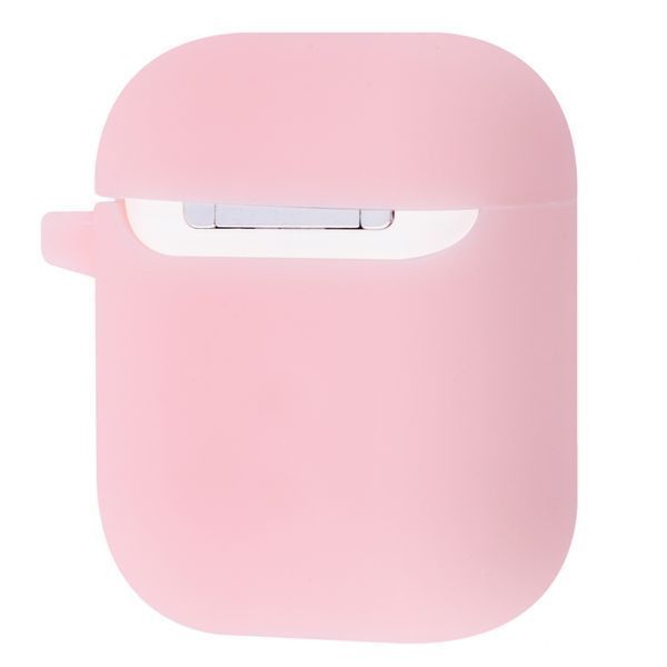 Чехол для Apple AirPods розовый с клубничкой 00023755 фото
