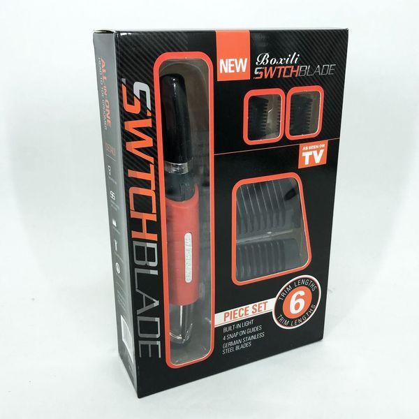 Триммер Micro Touch Switchblade X-TRIM, бритва для носа и ушей, Бюджетная машинка для стрижки бороды 00014328 фото