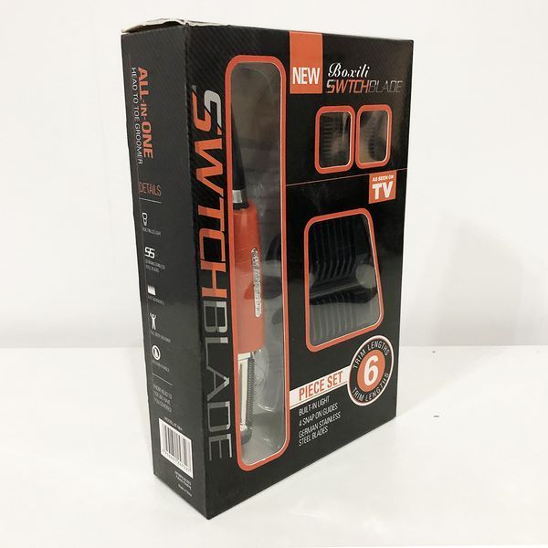 Триммер Micro Touch Switchblade X-TRIM, бритва для носа и ушей, Бюджетная машинка для стрижки бороды 00014328 фото