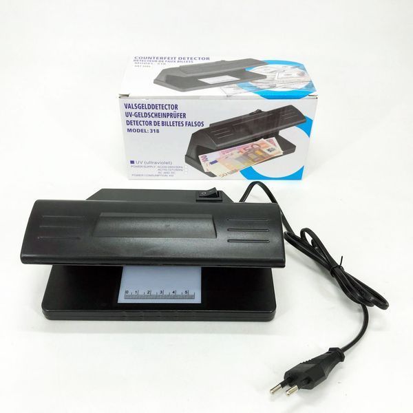 Детектор валют ультрафиолетовый Counterfeit Money Detector UV Ultraviolet Light 318 00012725 фото