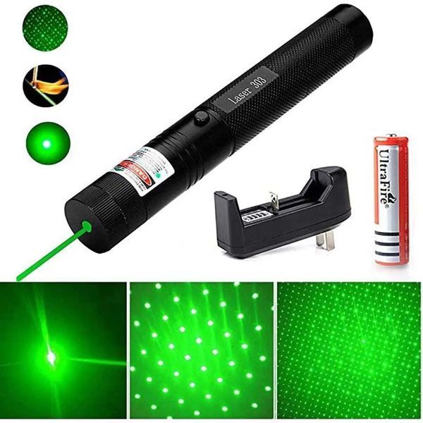 Лазерна указка Green Laser Pointer JD-303, Лазери із зеленим променем лазера, Лазерна указка брелок 00023419 фото