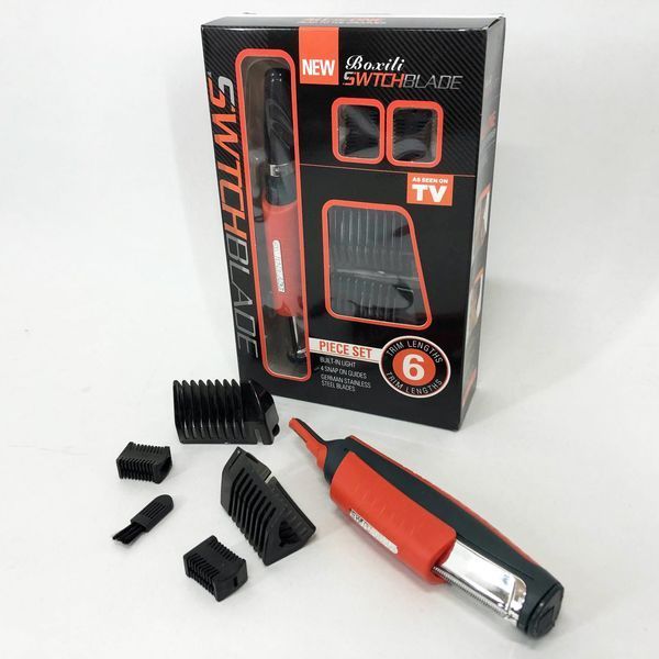 Триммер Micro Touch Switchblade X-TRIM, бритва для носа и ушей, Бюджетная машинка для стрижки бороды 00014328 фото