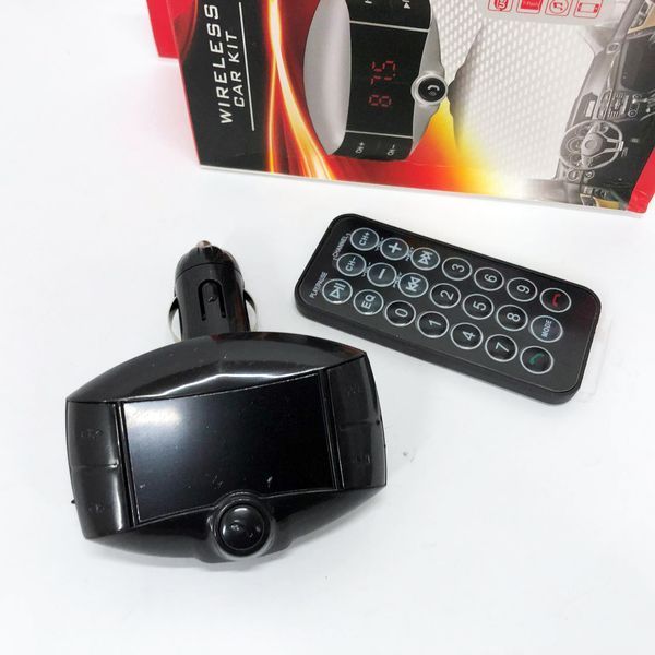 Автомобільний FM модулятор X16 FM трансмітер Bluetooth, FM трансмітер стерео, Трансмітер для музики 00016821 фото
