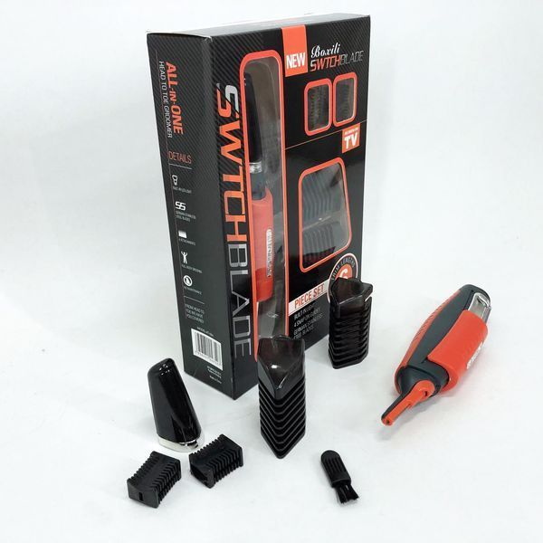 Триммер Micro Touch Switchblade X-TRIM, бритва для носа и ушей, Бюджетная машинка для стрижки бороды 00014328 фото