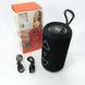 Bluetooth колонка портативна TG656 FM-радіо, акумуляторна колонка для музики. Колір: чорний 00017238 фото 2