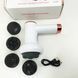Масажер антицелюлітний для тіла рук та ніг 4 насадки 6 швидкостей Deep Rolling Massager. Колір: білий 00014830 фото 14