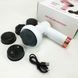 Масажер антицелюлітний для тіла рук та ніг 4 насадки 6 швидкостей Deep Rolling Massager. Колір: білий 00014830 фото 15