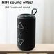 Bluetooth колонка портативна TG656 FM-радіо, акумуляторна колонка для музики. Колір: чорний 00017238 фото 4