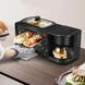 Электрическая духовка 3в1 Domotec MS-5308В Кофеварка Сковорода 9 л 4500w 00020796 фото 1
