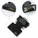 Конвертер с HDMI на VGA OUT Black 00018251 фото 7
