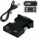 Конвертер с HDMI на VGA OUT Black 00018251 фото 2