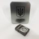 Дуговая электроимпульсная USB зажигалка Украина металлическая коробка HL-447. Цвет: черный 00023027 фото 15