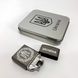 Дуговая электроимпульсная USB зажигалка Украина металлическая коробка HL-447. Цвет: черный 00023027 фото 13