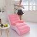 Надувной диван с подлокотниками Inflatable Sofa / Портативное складное кресло для дома, дачи, туризма и отдыха, 140х85х80 см 00013166 фото 3