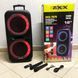 Акустична переносна колонка ZXX-7575 300 Вт акумуляторна з мікрофонами 80х39х33 см 00017464 фото 2