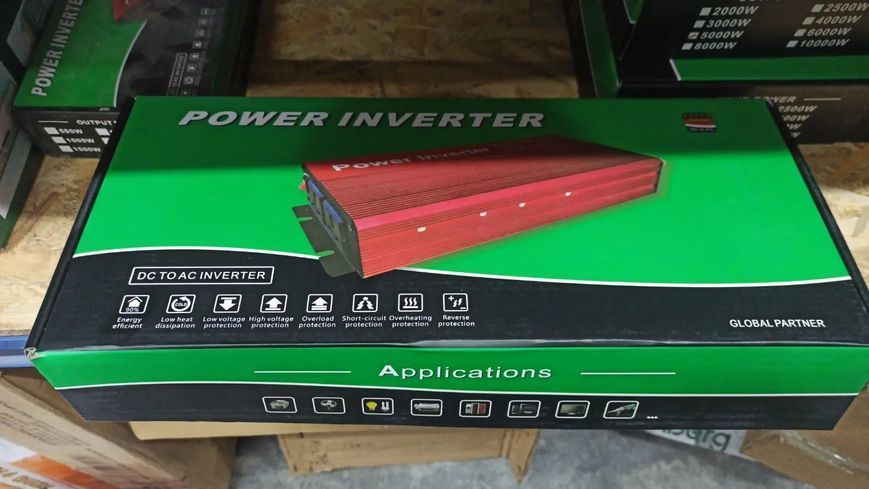 Перетворювач напруги, інвертор 5000W inverter 12V-220V 00017985 фото