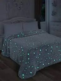 Серый Детский плед-покрывало светящийся в темноте Magic Blanket 150*200 00016061 фото