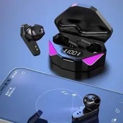 Бездротові ігрові навушники X 15 з RGB LED підсвічуванням та шумоподавленим 00023905 фото