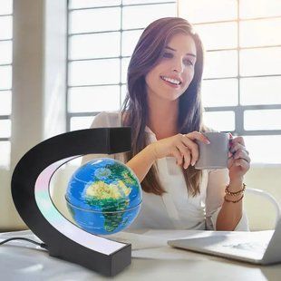Глобус крутящийся в невесомости Globe Star с подсветкой 00024448 фото