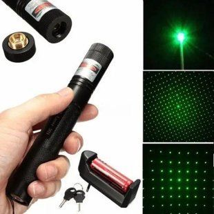Лазерна указка Green Laser 303 &ndash; 1000mW з ключем 00022494 фото