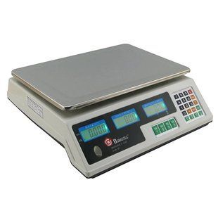 Ваги торговельні платформа DOMOTEC MS-228 до 50кг акумулятор 00020083 фото