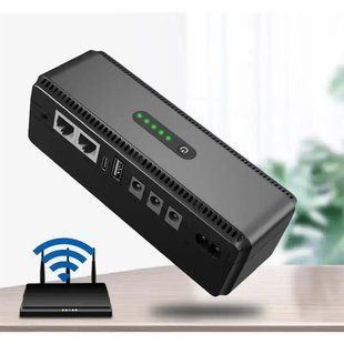 Источник бесперебойного питания для роутера, 10400mAh / Повербанк для роутера / Бесперебойник для роутера 00018127 фото