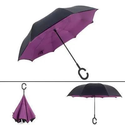 Розумна парасолька зворотного додавання UP-BRELLA 00014253 фото