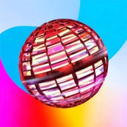 Летающий шар спиннер светящийся FlyNova Pro Gyrosphere игрушка мяч бумеранг, игрушка летающий шар 00015802 фото