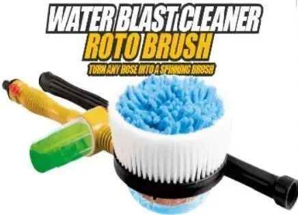 Вращающаяся щетка-насадка для шланга насадки Cleaner Roto Brush Щетка с насадкой для шланга 00014124 фото