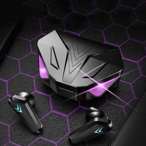 Бездротові ігрові навушники X 15 з RGB LED підсвічуванням та шумоподавленим 00023905 фото