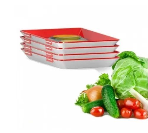 Многоразовый вакуумный лоток для хранение пищевых продуктов Clever Tray 00012741 фото