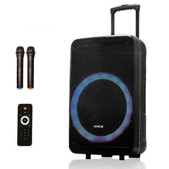 Акустична переносна колонка ZXX-7878/8161 600 Вт 15" 72х42х35см 00017465 фото