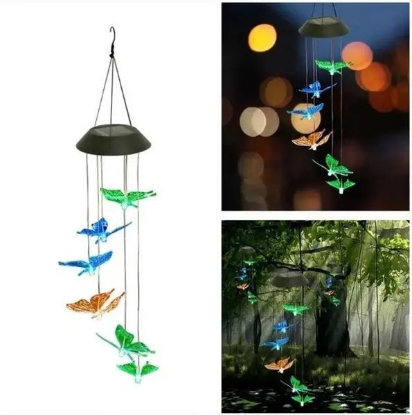 Садовий світильник-нічник 5 MULTI Led Solar на сонячній батареї 16 режимів 00023591 фото