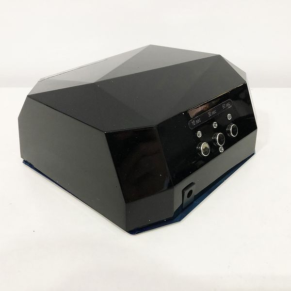 Сушарка для нігтів, лампа для гель лаку UV LAMP CCF+LED, Лампа для манікюру та педикюру. Колір: чорний 00015093 фото