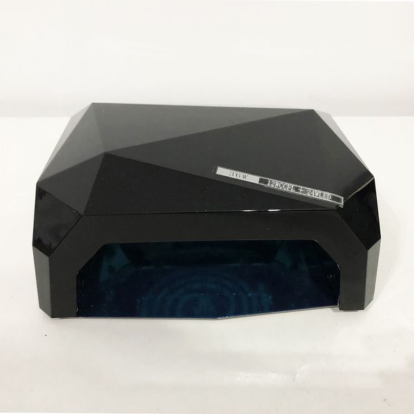 Сушарка для нігтів, лампа для гель лаку UV LAMP CCF+LED, Лампа для манікюру та педикюру. Колір: чорний 00015093 фото