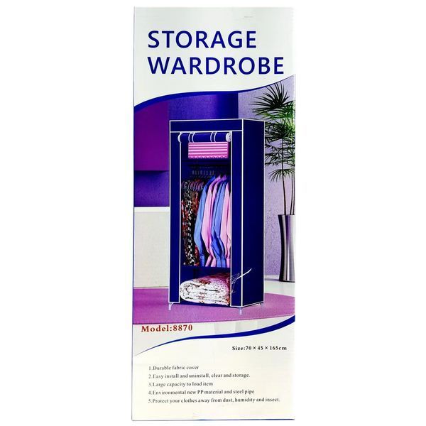 Складной каркасный тканевый шкаф Storage Wardrobe 8870 00014068 фото