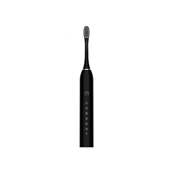 Електрична зубна щітка Sonic Toothbrush Х-3 ультразвукова акумуляторна 4 змінні насадки в комплекті 00014774 фото