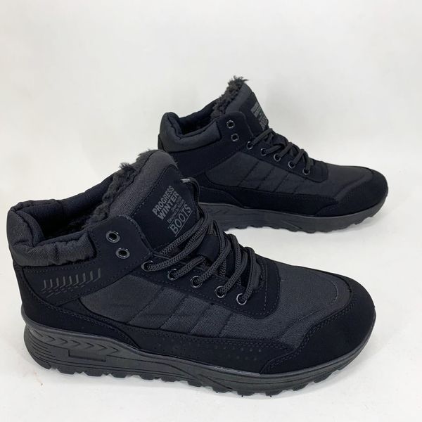 Ботинки мужские 41р 27см непромокаемые кроссовки, Термо кроссовки зимние 00024292 фото