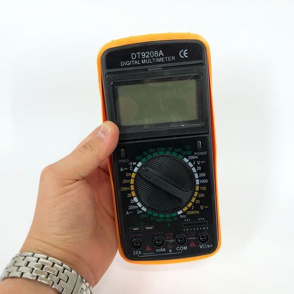 Мультиметр цифровий Digital DT-9208A універсальний, мультиметр для дому, гарний мультиметр 00017265 фото
