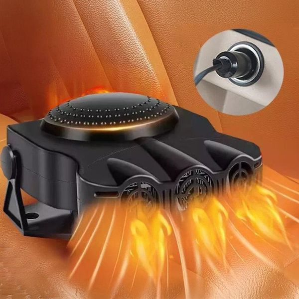 Тепловентилятор автомобильный Car Fan CF-612, дуйка для авто, Универсальный обогреватель в машину 00017036 фото