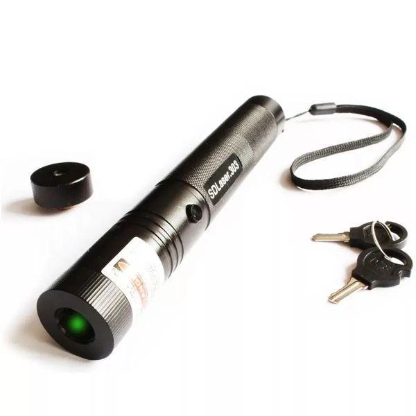 Лазерная указка Green Laser 303 - 1000mW с ключем 00022494 фото