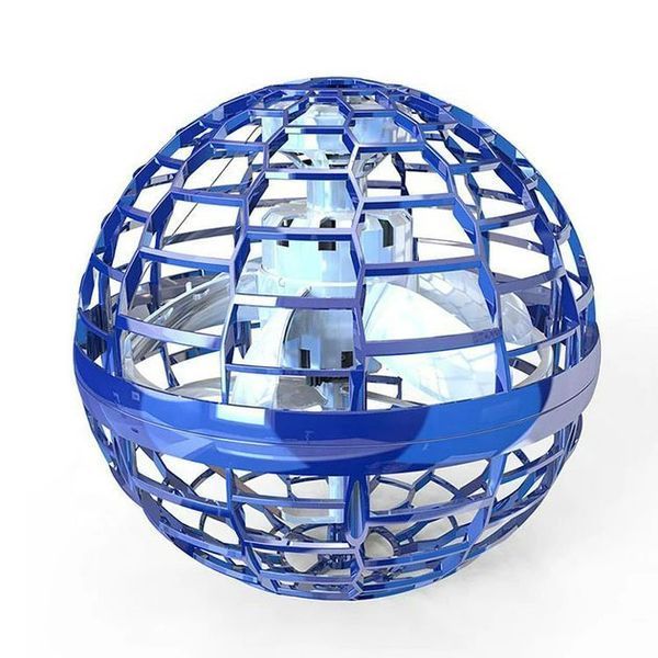 Летающий шар спиннер светящийся FlyNova Pro Gyrosphere игрушка мяч бумеранг, игрушка летающий шар 00015802 фото