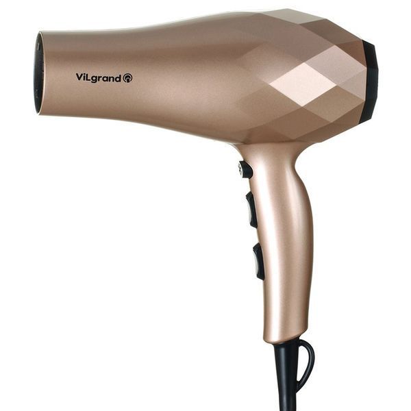 Фен VILGRAND VHD 2424TI. Цвет: бежевый 00014881 фото